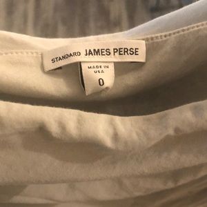 James perse one shoulder tank dress